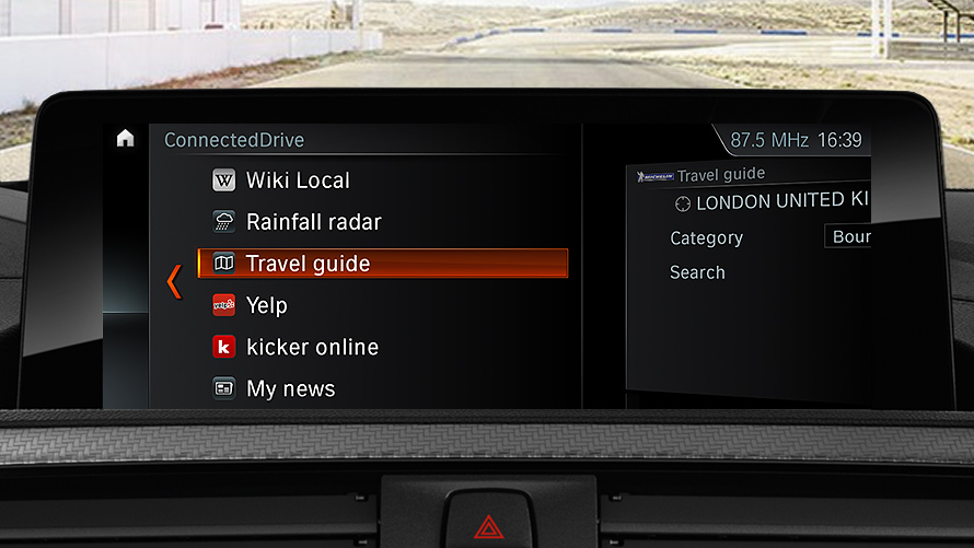 Услуги Connected Drive Услуги Connected Drive