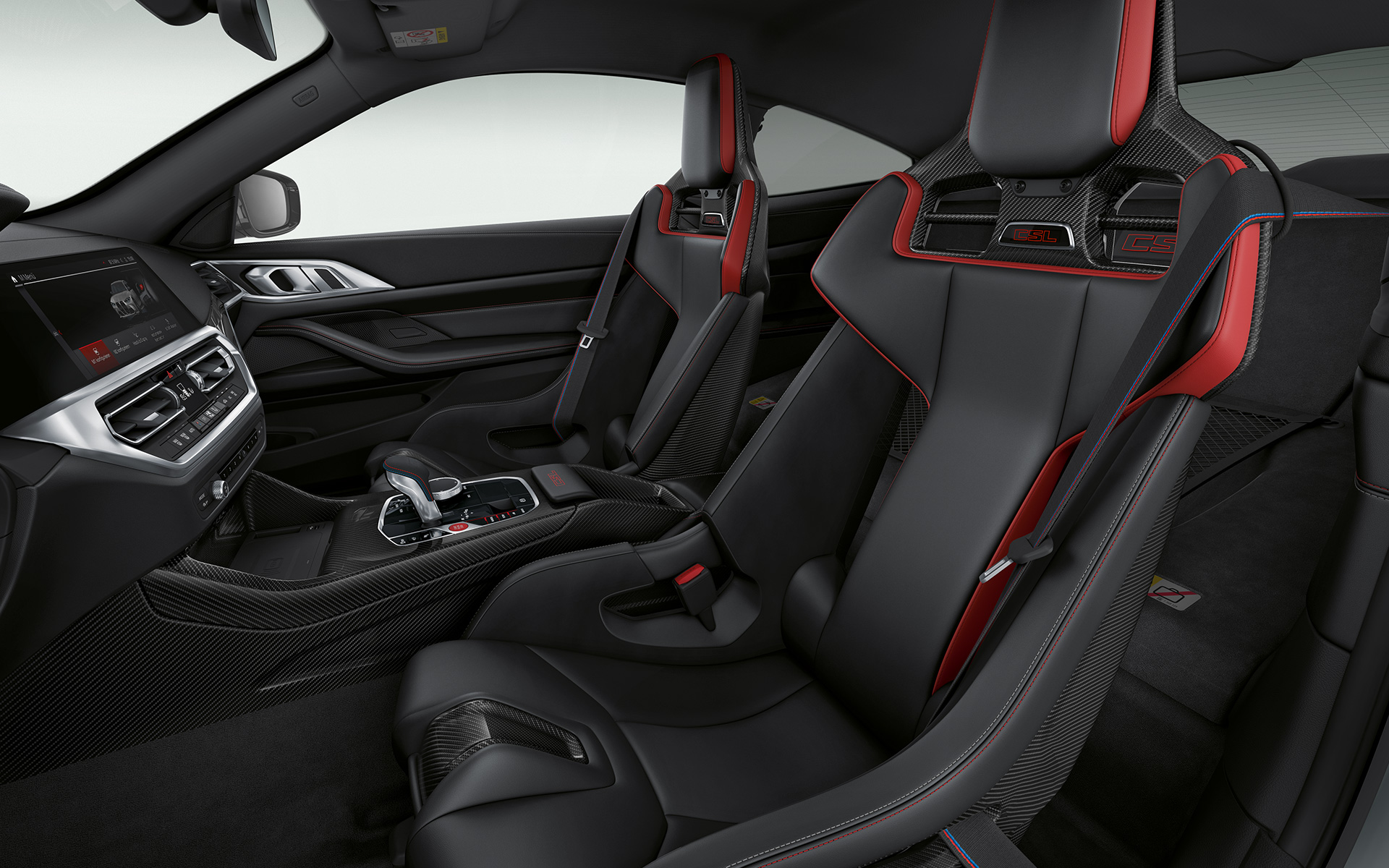Карбонове ківшеподібне сидіння M Carbon BMW M4 CSL G82 BMW M4 CSL G82, салон, карбонове ківшеподібне сидіння M Carbon