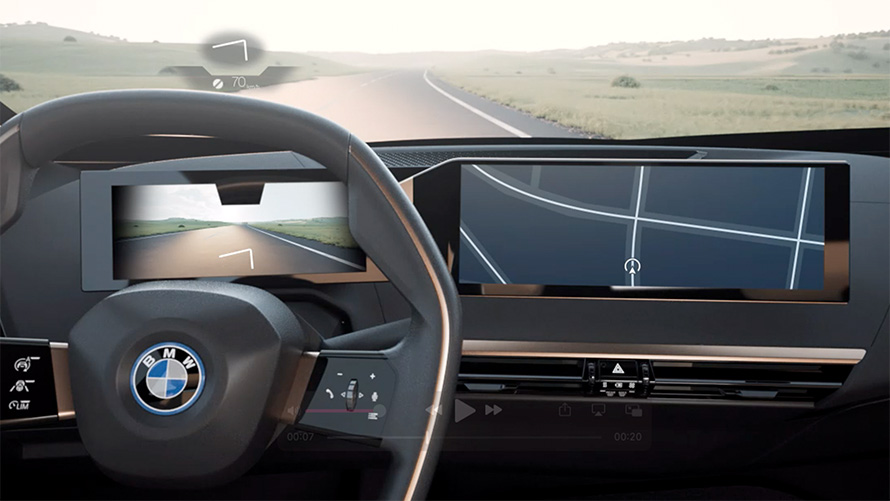 Відео BMW Live Cockpit Professional в автомобілях BMW М7 G70 Автомобілі BMW М7 G70 Відео, BMW Live Cockpit Professional