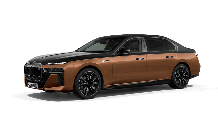 BMW i Серії BMW i7 M70 G70e вид збоку три чверті BMW i Серії BMW i7 M70 G70e вид збоку три чверті