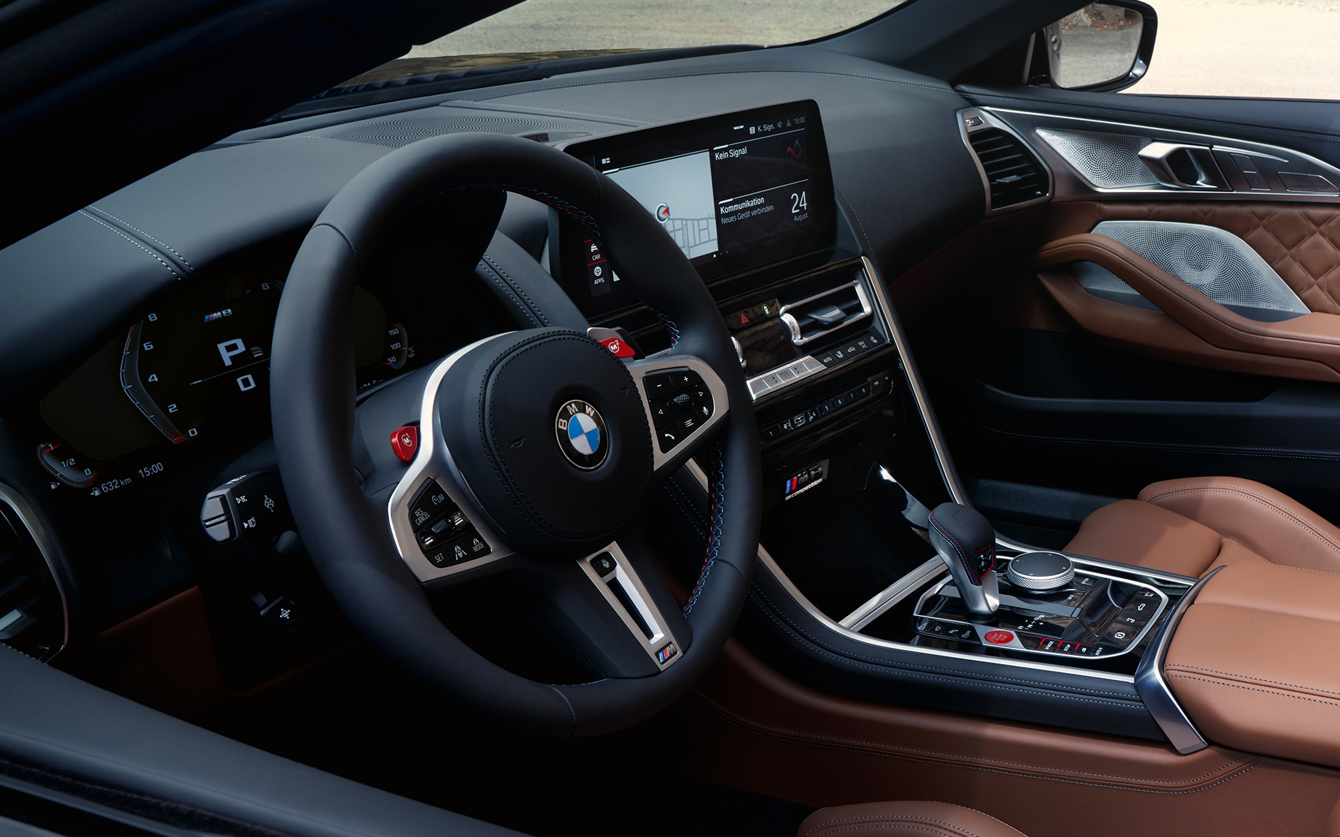 Кокпіт BMW M8 Competition Cabrio F91 LCI Facelift 2022 BMW M8 Competition Cabrio F91 LCI Facelift 2022 Кокпіт інтер’єр