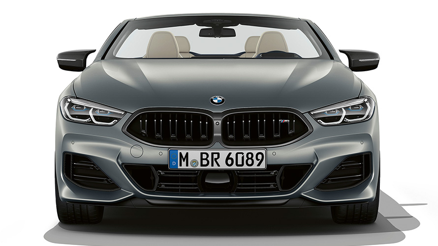 BMW M850i xDrive Cabrio G14 Facelift LCI вид спереду
