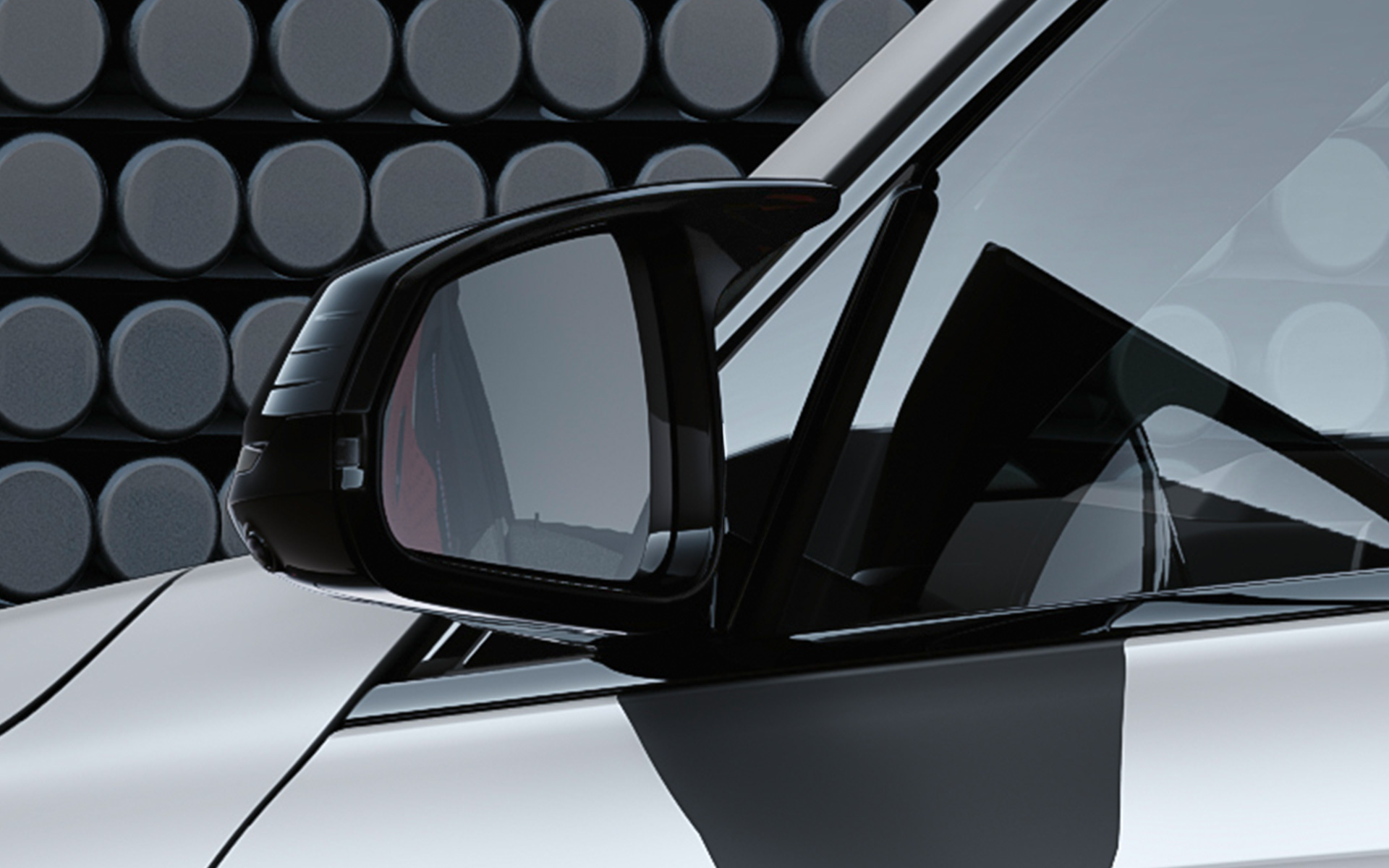 BMW X1 M35i xDrive, деталь, дзеркала заднього виду М BMW X1 M35i xDrive, екстер’єр, деталь, дзеркала заднього виду М