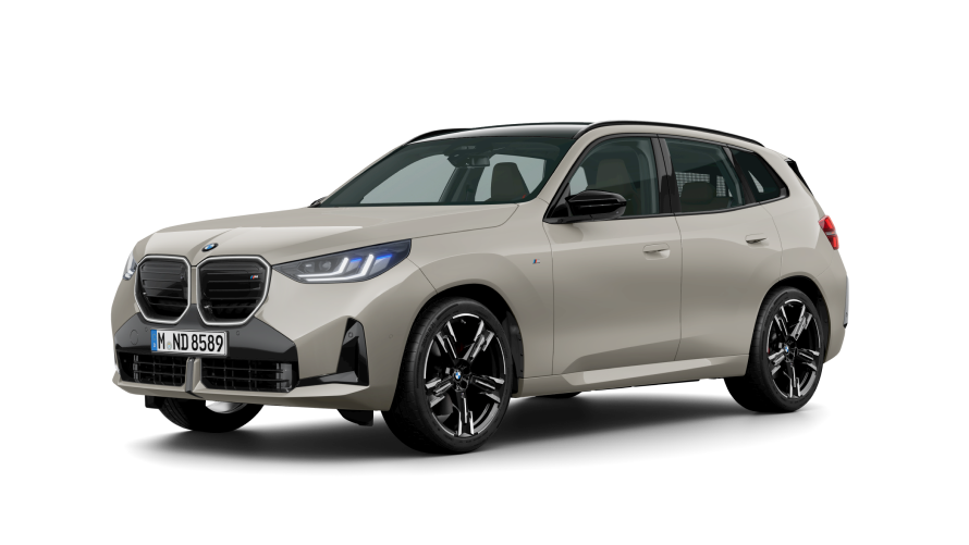 BMW X3 M50 SUV на сцені тизер BMW X3 M50 SUV на сцені тизер