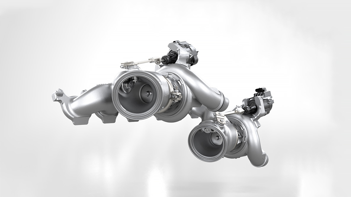 Високоефективний 6-циліндровий бензиновий двигун TwinPower Turbo, технологія M TwinPower Turbo. BMW X3 M Competition і BMW X3 M, високоефективний 6-циліндровий бензиновий двигун TwinPower Turbo, технологія M TwinPower Turbo.