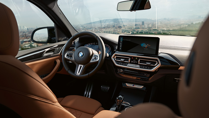 BMW X3 M40i G01 LCI Facelift 2021, кабіна