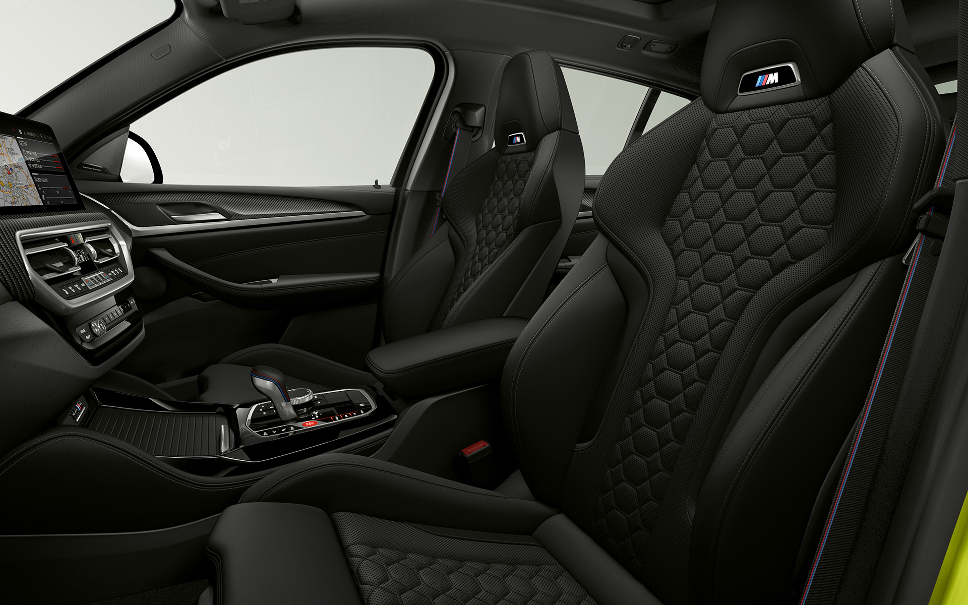 BMW X4 M Competition F98 LCI Facelift 2021 сидіння M Sport салон