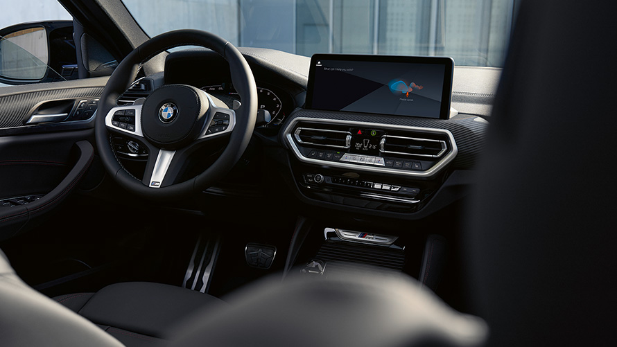 BMW X4 M40i G02 LCI 2021 Facelift, салон, кабіна