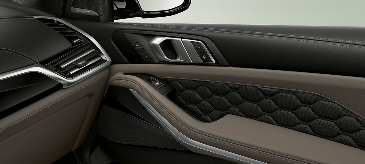 Повна обробка шкірою Merino BMW X5 M F95 Повна обробка шкірою Merino BMW X5 M Competition F95 2020 SUV салон