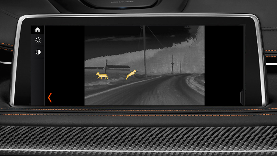 Система ночного видения BMW с динамической подсветкой Система ночного видения BMW с динамической подсветкой