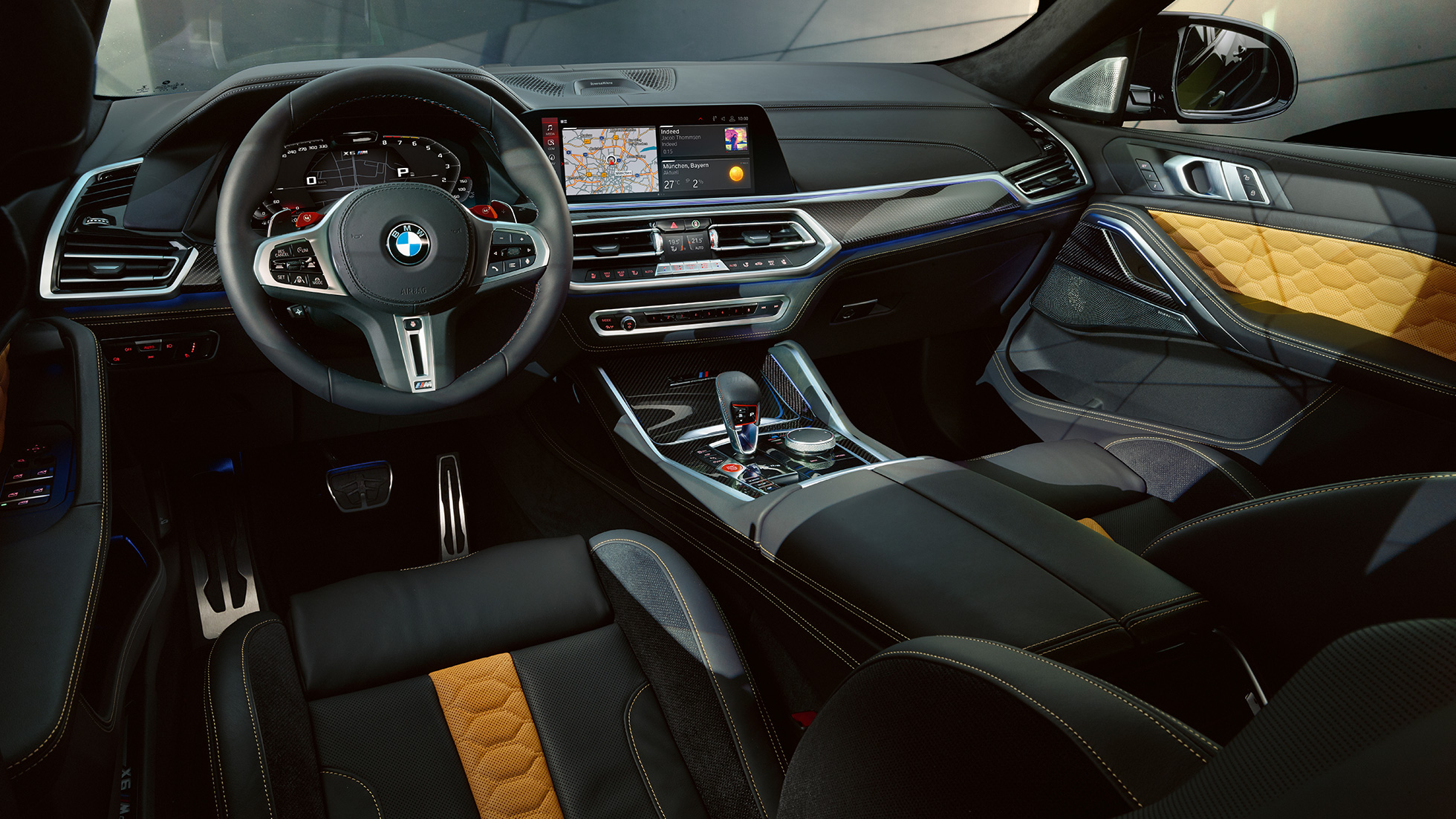 Кабіна BMW X6 M Competition Кабіна BMW X6 M Competition F96 салон