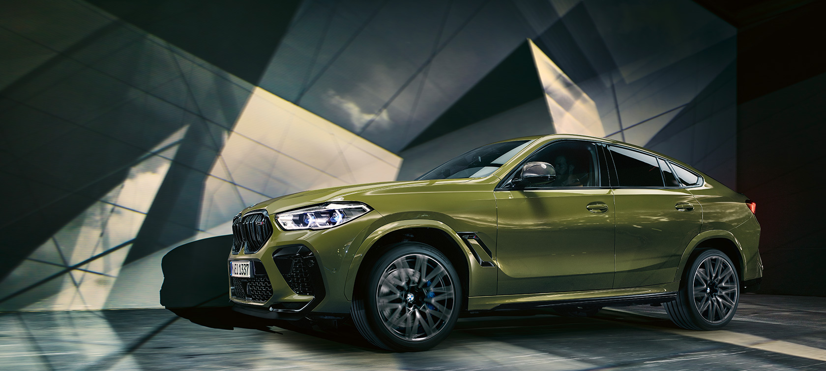 Нові автомобілі BMW X6 M BMW Individual спеціальна фарба Urban Green F96 2020 