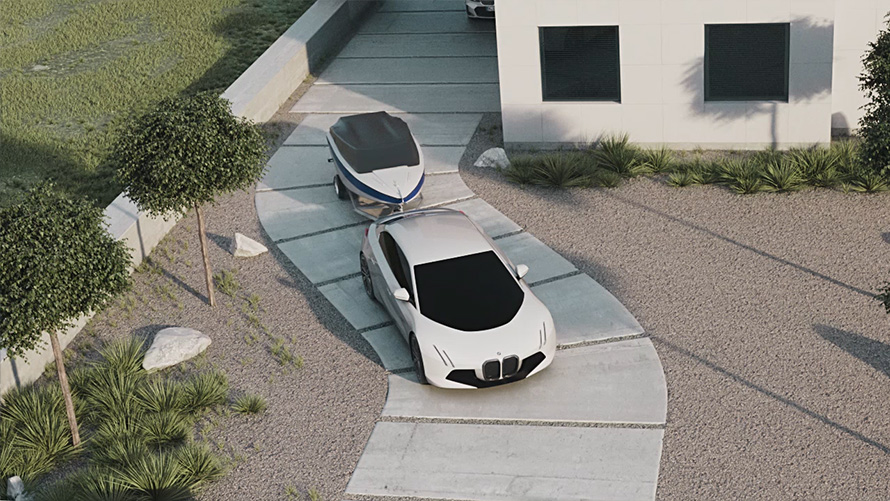BMW X6 M Competition F96 асистент руху з причепом BMW X6 M Competition F96 2023 асистент руху з причепом