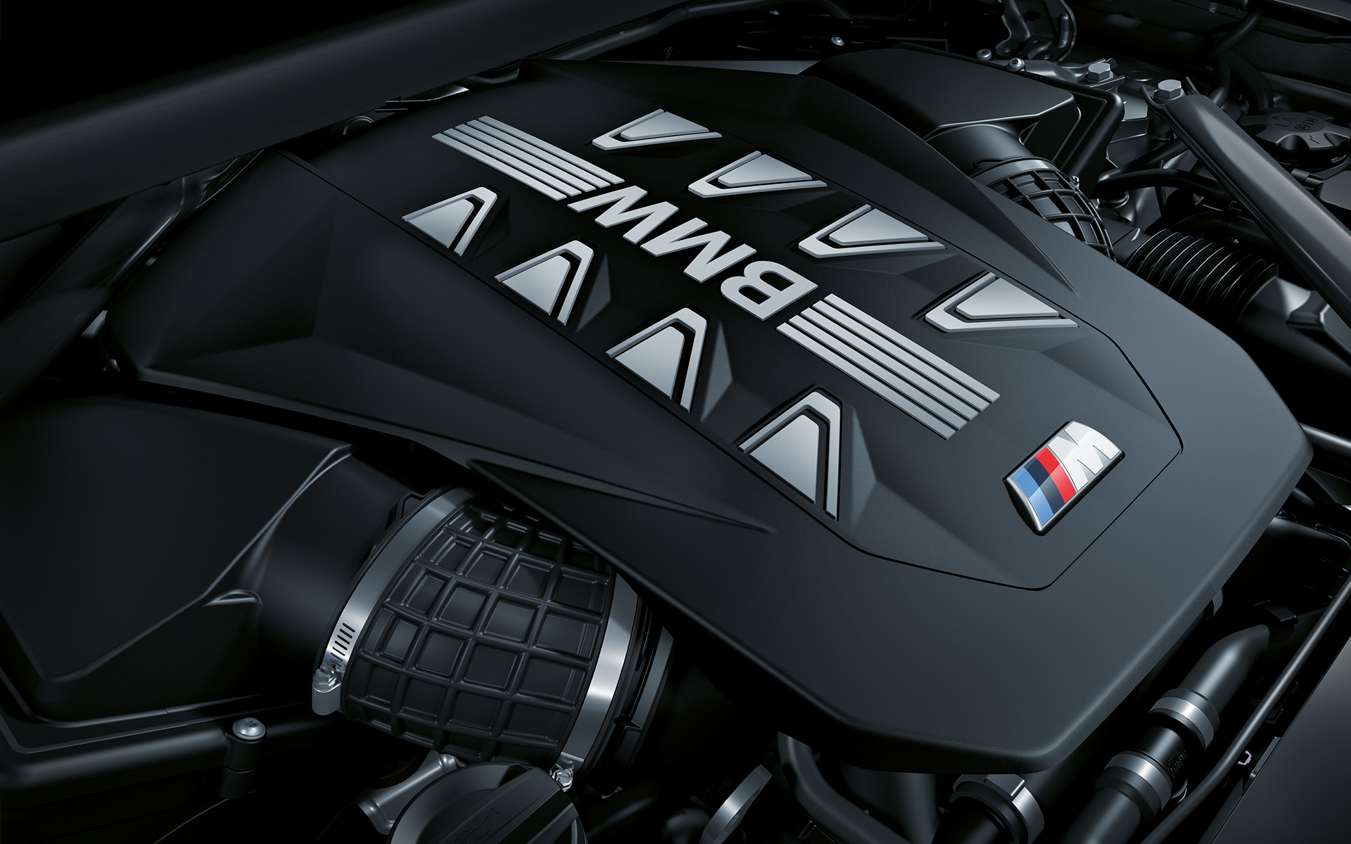BMW X6 M60i xDrive G06 двигун BMW X6 M60i xDrive G06 MP двигун великим планом