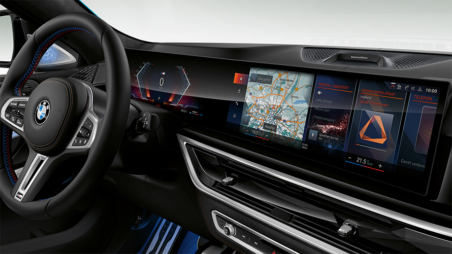 BMW X6 M60i xDrive G06 MP Кабіна великим планом