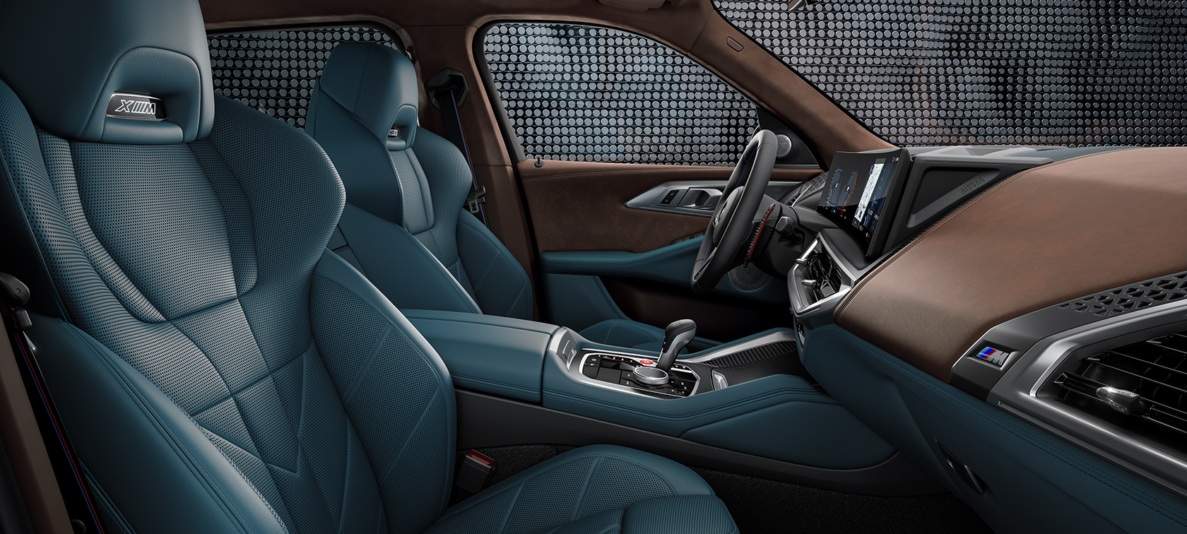 BMW XM G09 дизайн інтер'єру BMW XM G09 особливості дизайну інтер'єру