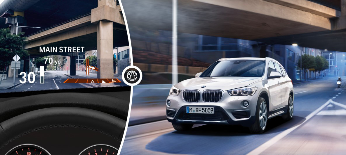 Проекционный дисплей BMW Проекционный дисплей BMW