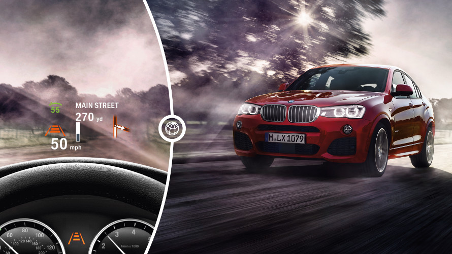 Проекционный дисплей BMW Проекционный дисплей BMW