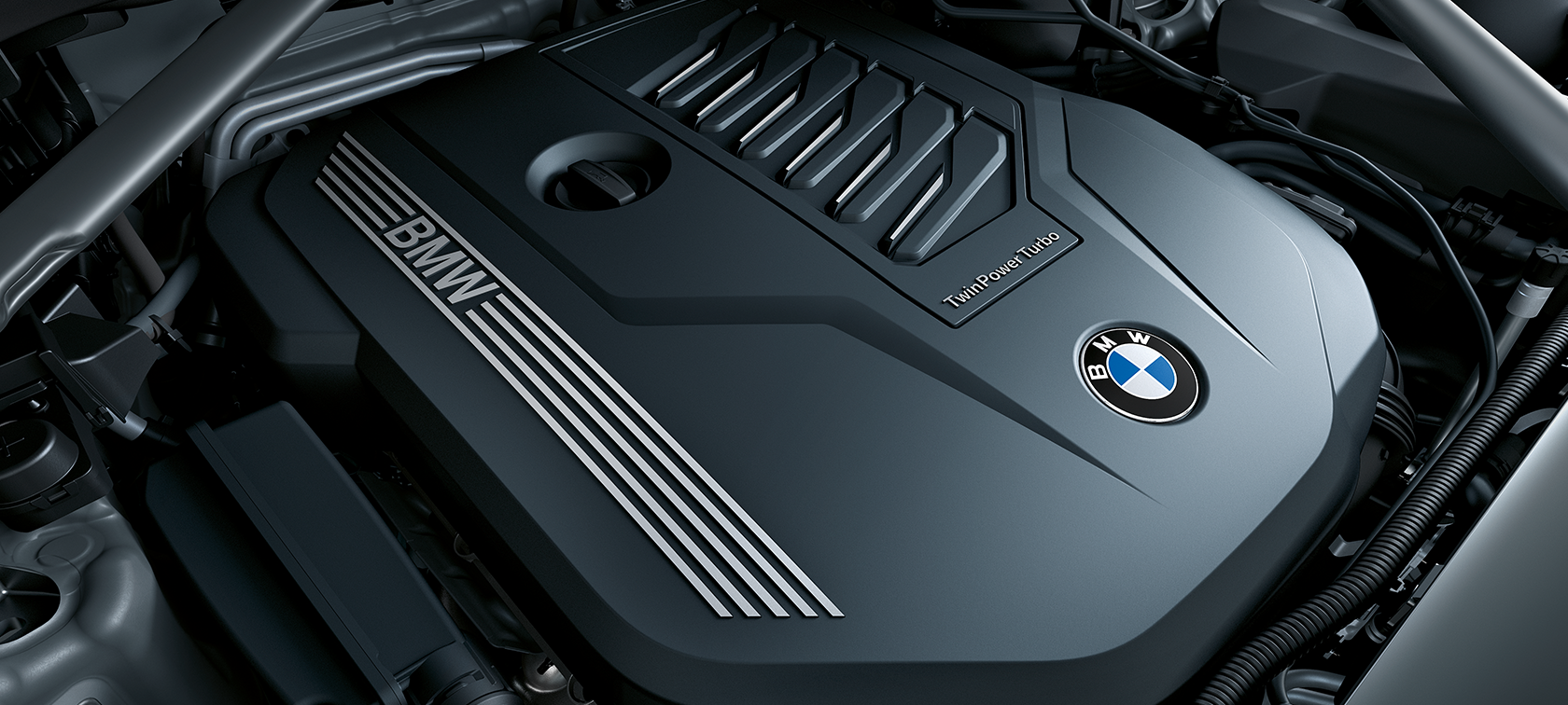 BMW X7 BMW TwinPower Turbo Двигатель BMW TwinPower Turbo, крупный план