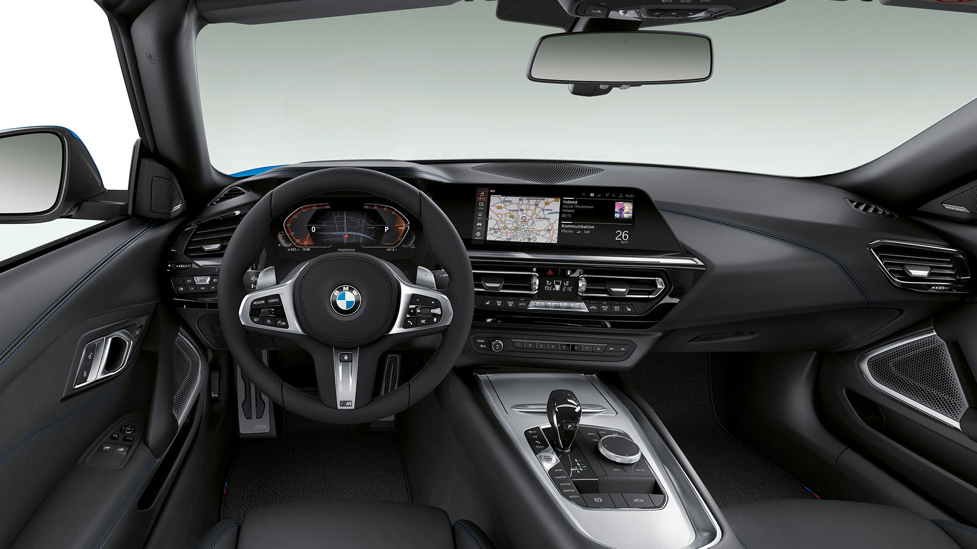 BMW Z4 Родстер Пакет M Sport BMW Z4 Родстер Пакет M Sport, рульове колесо та водійське місце