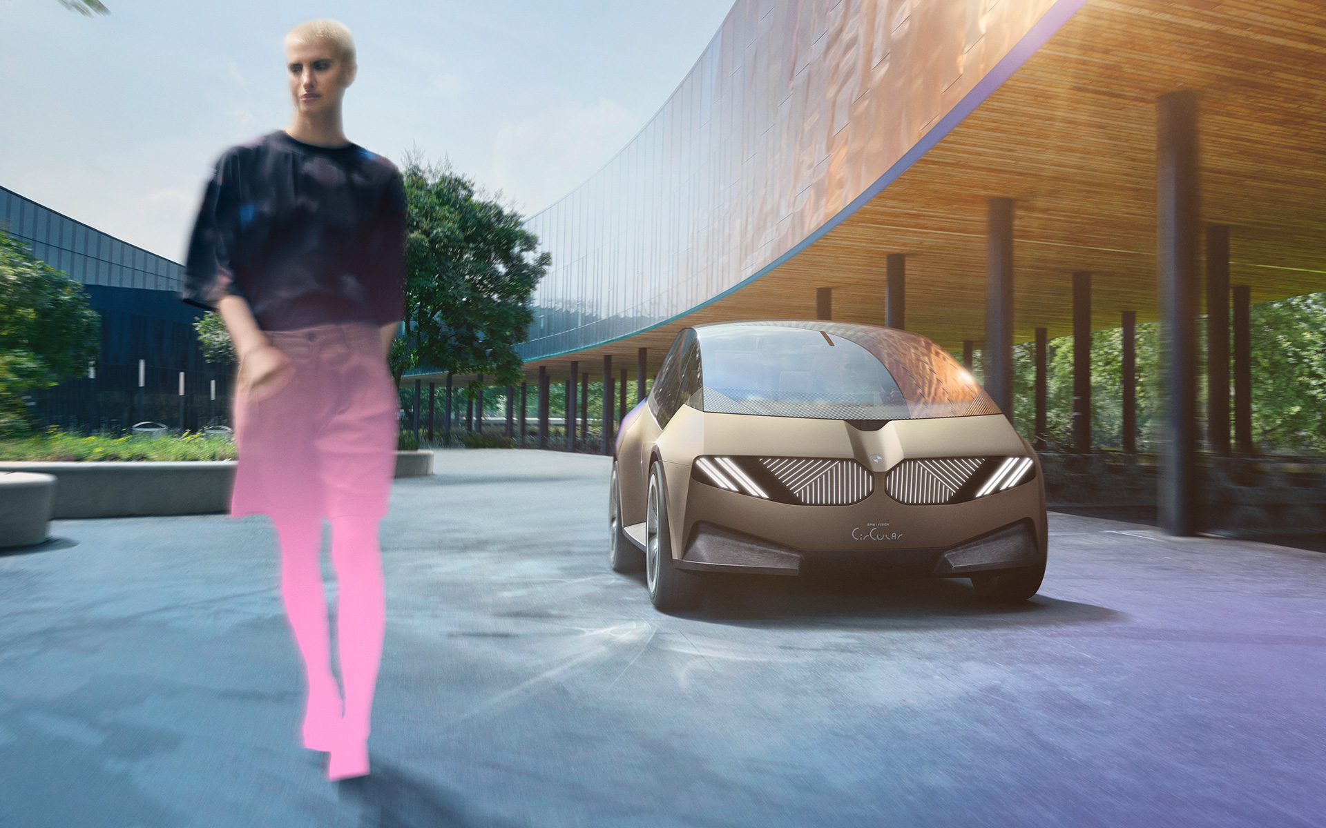 BMW i Vision Circular 2021, концепт-кар, враження 1