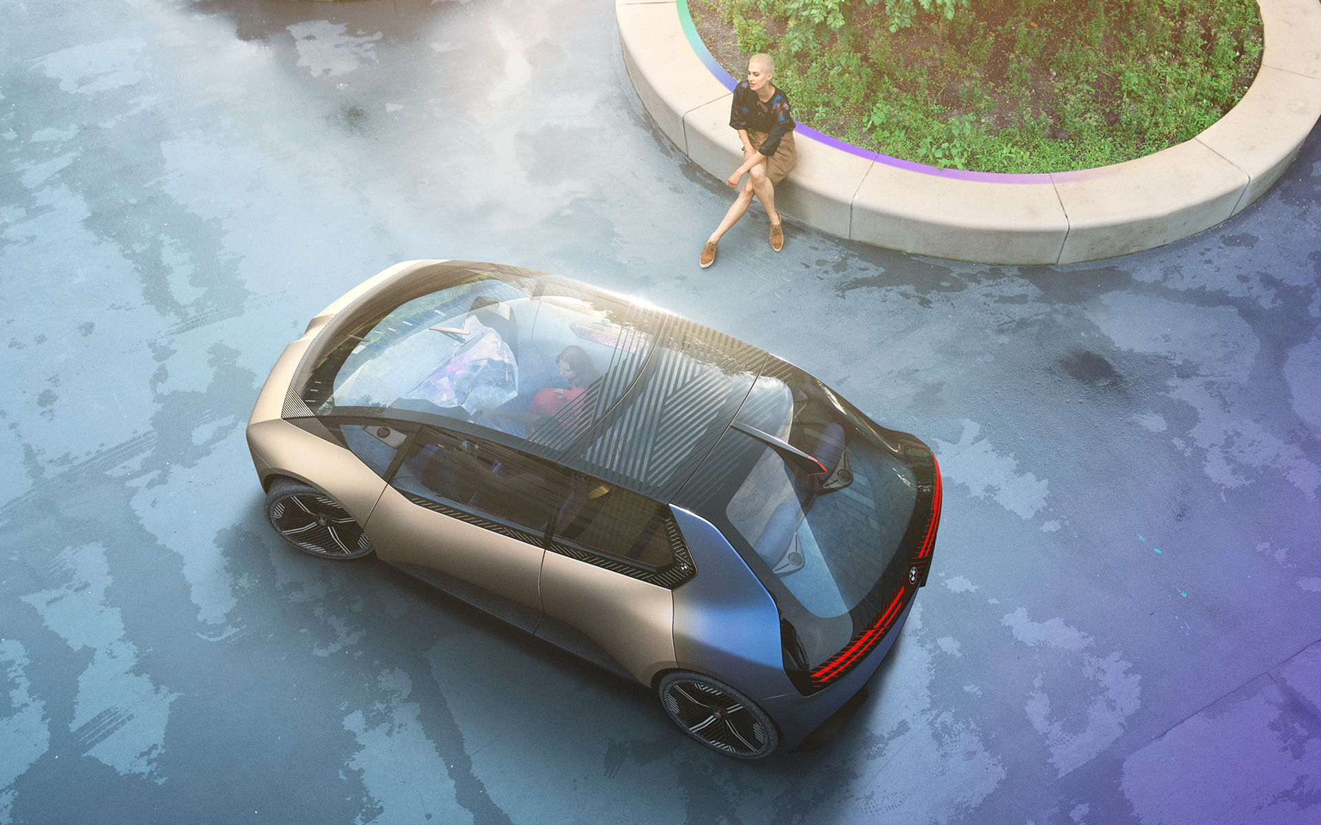 BMW i Vision Circular 2021, концепт-кар, враження 2