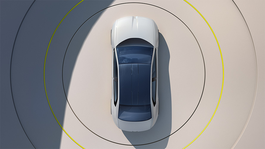 BMW i Vision Dee, концептуальний автомобіль, вид зверху