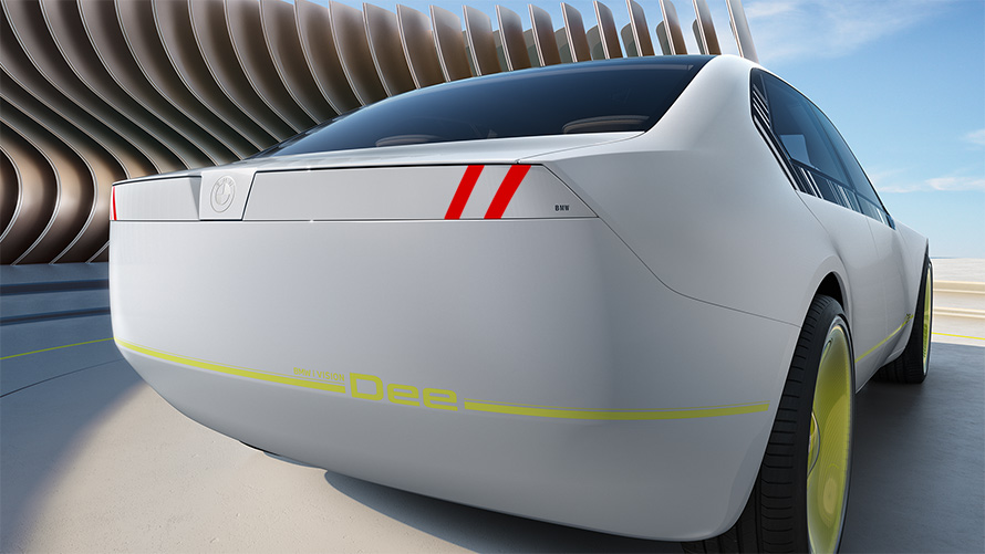 BMW i Vision Dee, концептуальний автомобіль, загальний вид ззаду