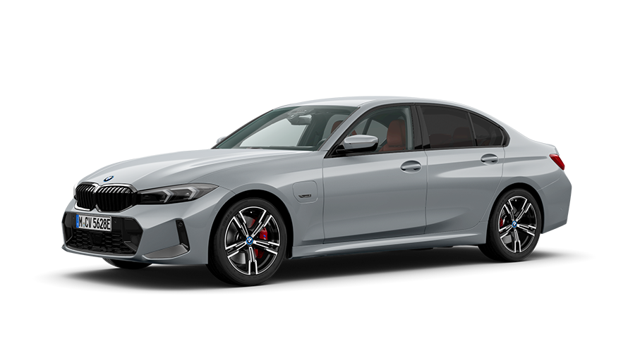 BMW 3 серії Седан G20 PHEV 3/4 вид спереду на місці