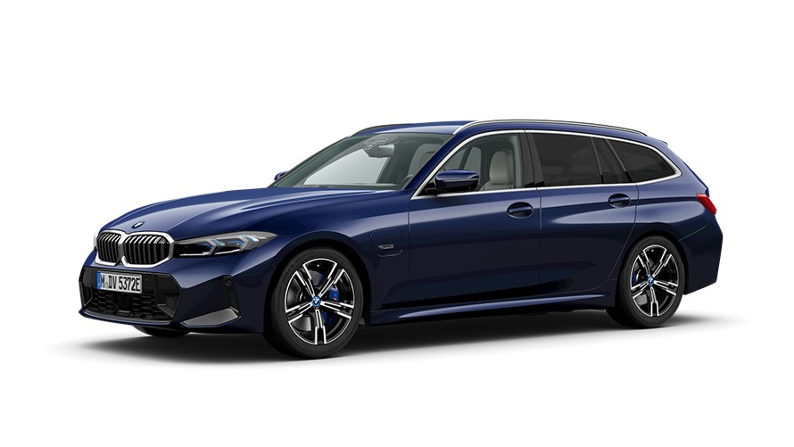 BMW 3 серії Touring G21 PHEV вид спереду на місці
