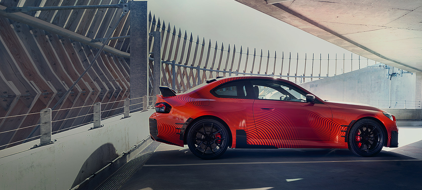BMW M3 Touring G81 з деталями BMW M Performance. BMW M3 Touring G81, аксесуари BMW M Performance, дизайн екстер’єру