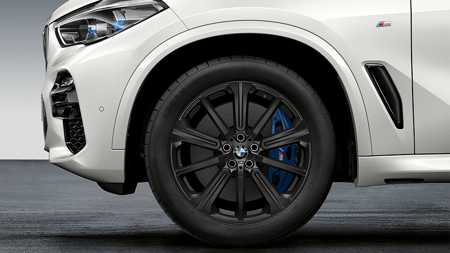 20" Star-Spoke 748 M чорного матового кольору Jet Black Деталі BMW M Performance, 20" Star-Spoke 748 M чорного матового кольору Jet Black