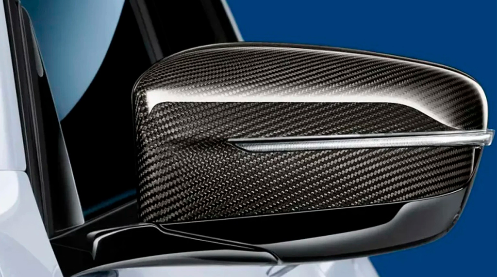 Обтікач дзеркала карбон BMW M Performance