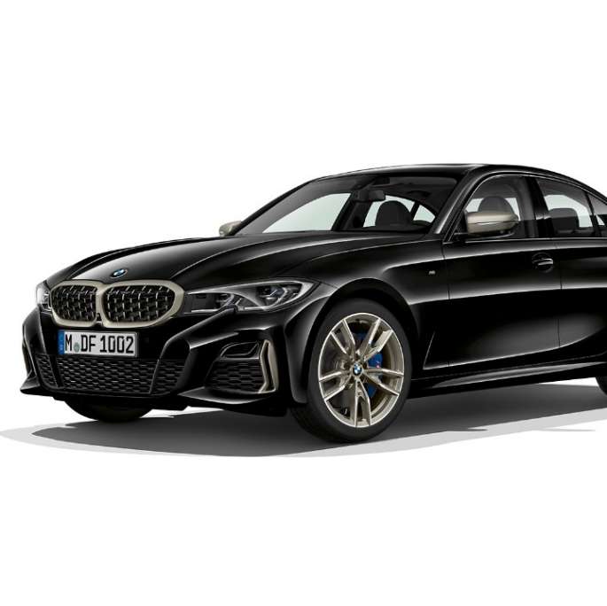 Боковий знімок BMW 3 серії Седан BMW M340i xDrive.